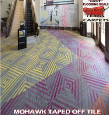 taped off tile mohawk texas carpets