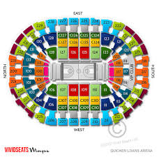 23 True To Life Seat Number Quicken Loans Seating Chart