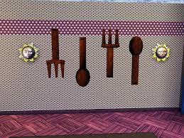 majuchan s big wooden spoon and fork
