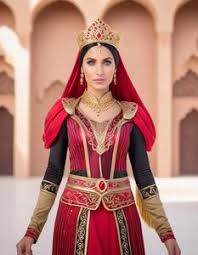 female jafar costume face swap ai id