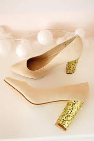 how to make glitter shoes a