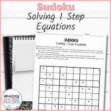 Equations Sudoku Puzzle