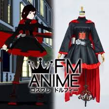 rwby red ruby rose cosplay costume