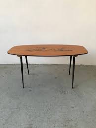 Mid Century Wooden Coffee Table With