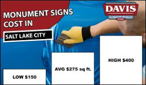 monument signs cost 2023 average