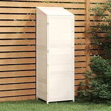 Inlife Garden Storage Shed Solid Wood