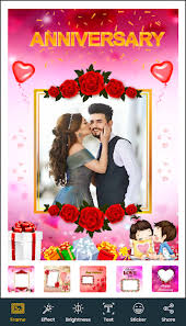 anniversary photo frame for android