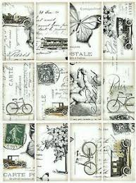 Visualizza altre idee su decoupage, illustrazioni vintage, immagini. Rice Paper For Decoupage Scrapbook Sheet Craft Vintage Carte Postale Ebay