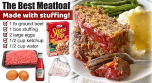 the best meatloaf made with stove top