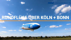 Working with zlt zeppelin the goodyear zeppelin fleet also has a much more manageable task than the military airships. Erlebnis Zeppelin Flug Uber Koln Bonn Youtube