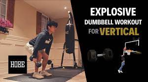 explosive dumbbell exercises to jump