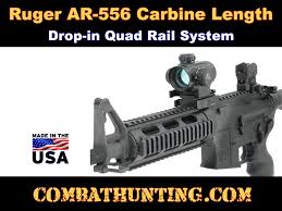 ruger ar 556 quad rail carbine length