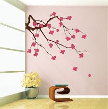 cherry blossom branch wall decal