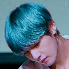 Did you scroll all this way to get facts about blue hair dye? Bighit Boys Taehyung With His Blue Dye Hair Uwu How Can Facebook
