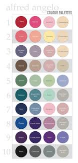 Alfred Angelo Colour Color Palettes For Wedding