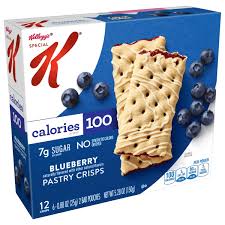 special k pastry crisps blueberry