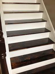 60 carpet to hardwood stair remodel