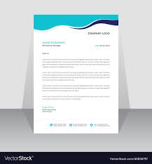 company business letterhead design
