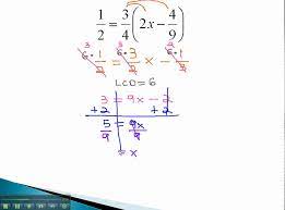 Linear Equations Distributing With