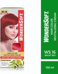 Related:red permanent hair color artic fox red hair dye. Wondersoft Bright Red Hair Color With Olive Oil Wheat Protein Conditioner Bright Red Price In India Buy Wondersoft Bright Red Hair Color With Olive Oil Wheat Protein Conditioner