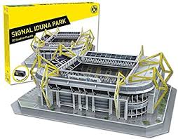 Bvb stadion dortmund, profile picture. Bvb 09 Borussia Dortmund 3d Stadionpuzzle Puzzle Stadion Signal Iduna Park Amazon De Sport Freizeit