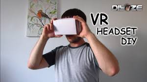 how to make vr headset at home using