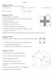 Contrôles de maths en 4ème et DS à télécharger en pdf.