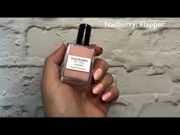 nagellak swatch nailberry flapper