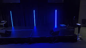 Stage Design Working With Led Tape And Making Mobile Poles
