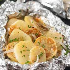 grilled potatoes in foil easy foil
