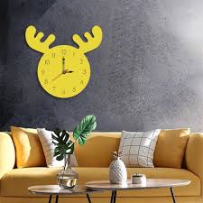 Deer Head Pattern Creative Living Room
