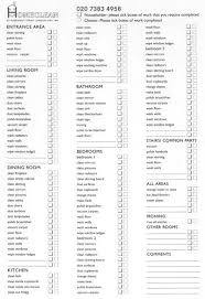House Cleaning Checklist Forms Cleaningsource Info