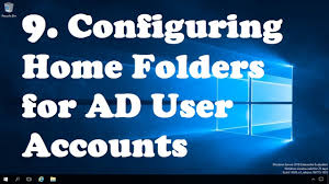 9 configuring home folders for ad user