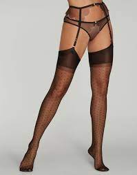 Onnix Stockings in Black | Agent Provocateur All Lingerie