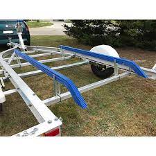 how to install boat trailer bunks