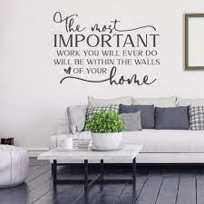 Living Room Quotes Wall Decals
