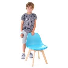 Unbehandelte holzoberflächen sorgen für eine angenehme raumluft, gesundes wohnklima von anfang an. 2x Kinderstuhl Hwc E81 Kinderhocker Stuhl Kindermobel Kinderzimmer 55x38x39cm Kunstleder Blau