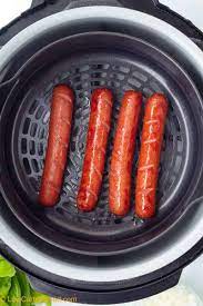 air fried hot dogs low carb nomad