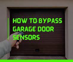 how to byp garage door sensors 11