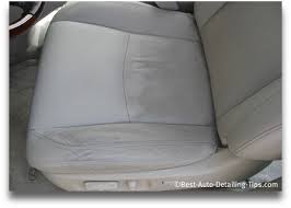 Clean Leather Car Seat You Are Working