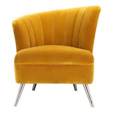Its pointless to go shopping and fall in. Aurelle Home Retro Inspired Yellow Accent Chair Left Overstock 27545486