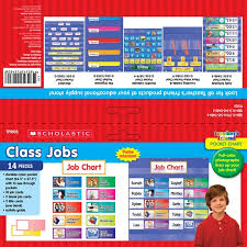 Scholastic Class Jobs Pocket Chart With Cards