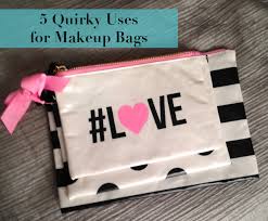 5 quirky uses for makeup bags strange