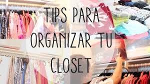 como organizar un closet tips you