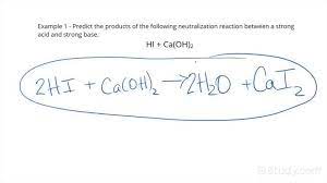 S Of A Neutralization Reaction