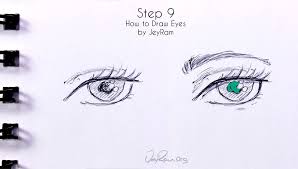 If you are just learning to draw then you should start with pencil and paper. How To Draw Eyes Step By Step For Beginners With Free Pdf Worksheets Jeyram Art