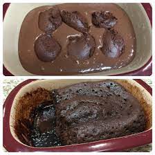 chocolate lava cake in the microwave