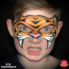 tiger face paint tutorial for beginners