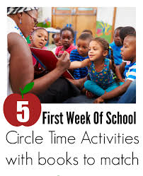 circle time activities and books for