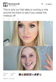 men think women wear makeup